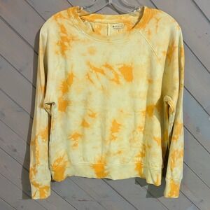 Athleta Tie Dye‎ Sweatshirt Women's Size Small Long Sleeve Athleisure Pullover